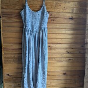 Aerie Textured Blue Top